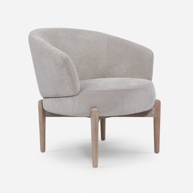 POLTRONA ROSEN ODDA TELA NACAR - 1