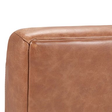 POLTRONA ROSEN TIMBER CUERO CAMEL - 6