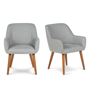 POLTRONAS ROSEN MATILDA 1 CUERPO GRIS SET 2 MENTHOL - 1