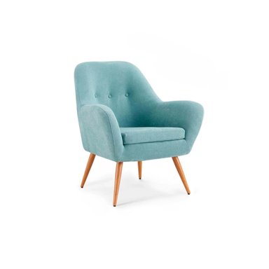 POLTRONAS ROSEN BARTOLO 1 CUERPO DENIM PACK X2 PATA METÁLICA - 3