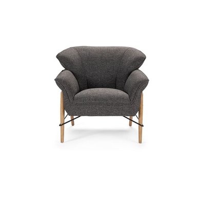 POLTRONA ROSEN GRIS MILLIGAN TELA - 3