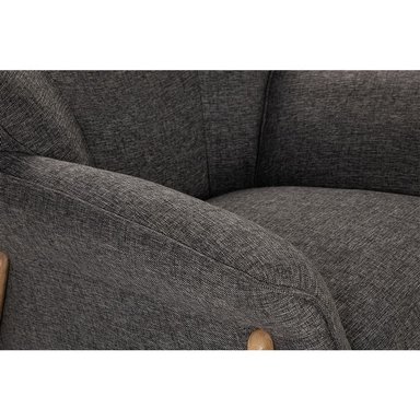 POLTRONA ROSEN GRIS MILLIGAN TELA - 7