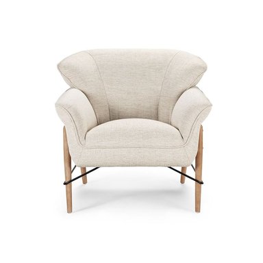 POLTRONA ROSEN MILLIGAN TELA BEIGE - 2