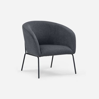 POLTRONA ROSEN GRAFITO FULTON TELA - 1