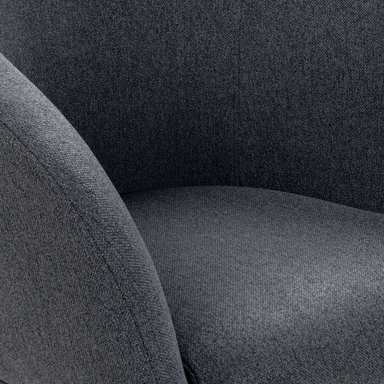 POLTRONA ROSEN GRAFITO FULTON TELA - 4