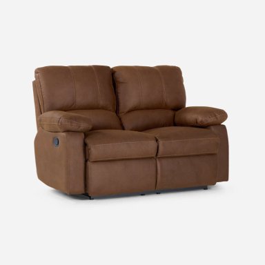 SET ROSEN CAFÉ SOFÁS RECLINABLE 2 Y 3 CUERPOS +BERGERE ARCHIE TELA - 5