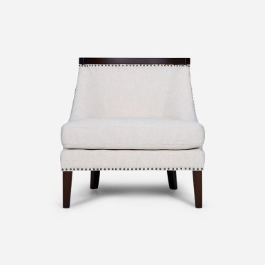 POLTRONA ROSEN / TABLERO TERCIADO BLANCO KREUZBERG TELA - 2