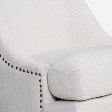POLTRONA ROSEN / TABLERO TERCIADO BLANCO KREUZBERG TELA - 4