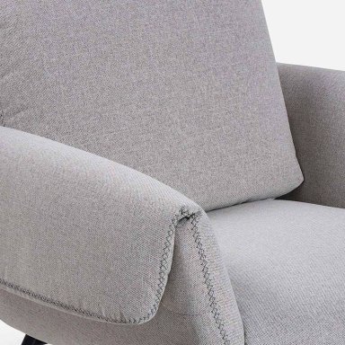 POLTRONA ROSEN / TABLERO TERCIADO GRIS ROSS TELA - 4