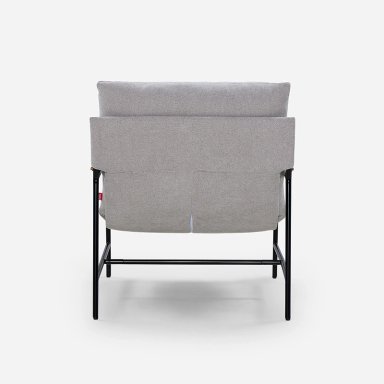 POLTRONA ROSEN GRIS ELLON TELA - 4