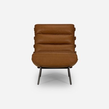 POLTRONA ROSEN CUERO CAFE PONTI CAMEL - 2