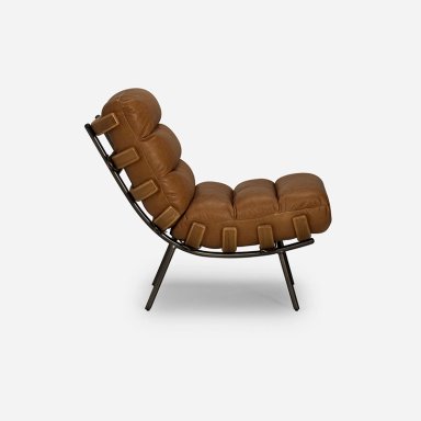 POLTRONA ROSEN CUERO CAFE PONTI CAMEL - 3
