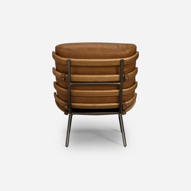 POLTRONA ROSEN CUERO CAFE PONTI CAMEL - 6