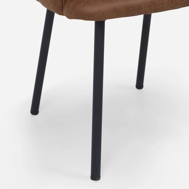 SET ROSEN CAMEL 2 POLTRONAS TURIF TELA - 6