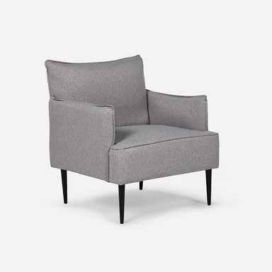 POLTRONA ROSEN MILTON TELA GRIS - 1