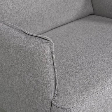 POLTRONA ROSEN MILTON TELA GRIS - 4