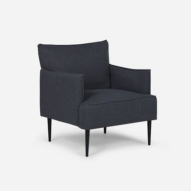 POLTRONA ROSEN MILTON TELA GRAFITO - 1