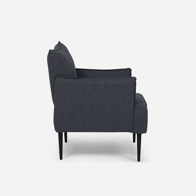 POLTRONA ROSEN MILTON TELA GRAFITO - 3