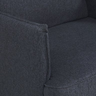 POLTRONA ROSEN MILTON TELA GRAFITO - 4