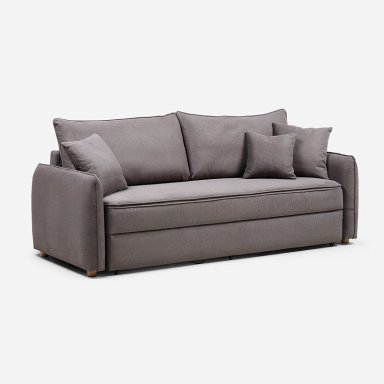 FUTON BRON 3 CUERPOS TELA TAUPE - 1