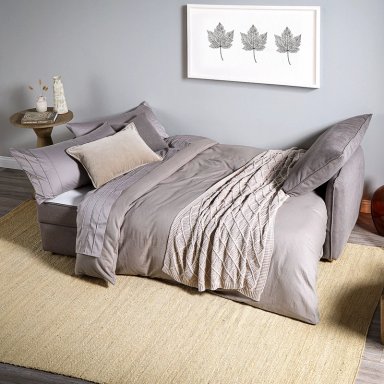 FUTON BRON 3 CUERPOS TELA TAUPE - 2