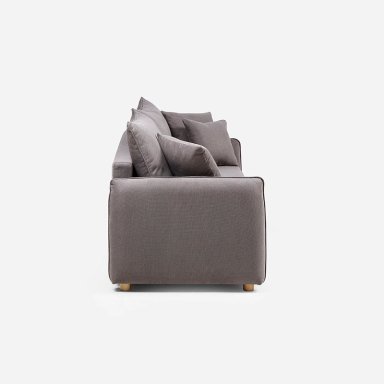 FUTON BRON 3 CUERPOS TELA TAUPE - 6