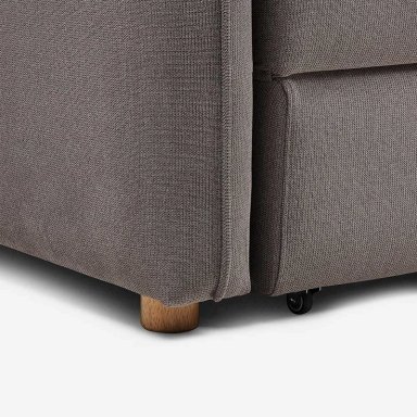 FUTON BRON 3 CUERPOS TELA TAUPE - 8