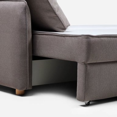 FUTON BRON 3 CUERPOS TELA TAUPE - 9