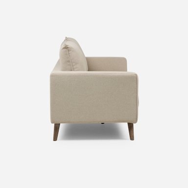 SOFA BIRAN 3 CUERPOS TELA BEIGE - 4