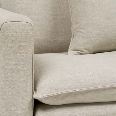 SILLON GABON 1 CUERPO TELA BEIGE - 6