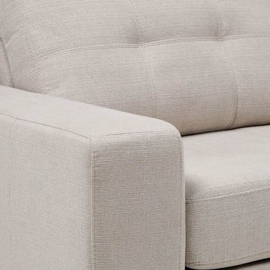 SOFA CAMA DREAM 3 CUERPOS TELA TAUPE - 7