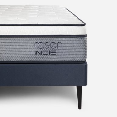 CAMA EUROPEA ROSEN INDIE 1 PLAZA PATA METALICA 90 X 200 CM - 3