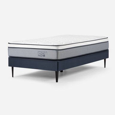 CAMA EUROPEA ROSEN INDIE 1 PLAZA PATA METALICA 90 X 200 CM - 6