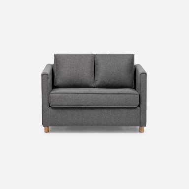 SOFA CAMA LIDO 1,5 CUERPOS TELA GRIS - 3
