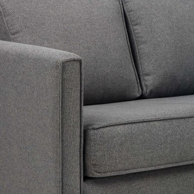 SOFA CAMA LIDO 1,5 CUERPOS TELA GRIS - 4