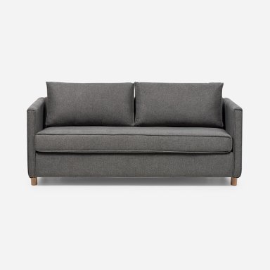 SOFA CAMA LIDO 3 CUERPOS TELA GRIS - 3