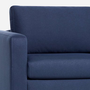 SOFA CAMA ROSEN MURANO TELA AZUL - 5
