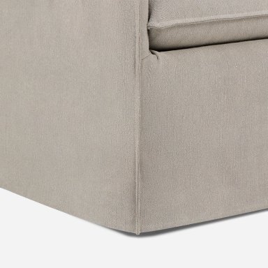SILLON LAZCANO 1 CUERPO TELA TAUPE - 5
