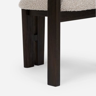 POLTRONA CONCARAN TELA BEIGE - 5