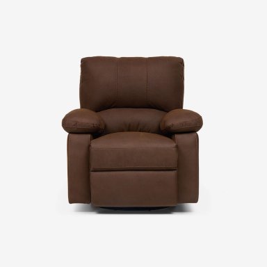 BERGERE ARCHIE MANUAL GIRATORIO TELA MARRON - 3