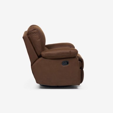 BERGERE ARCHIE MANUAL GIRATORIO TELA MARRON - 7