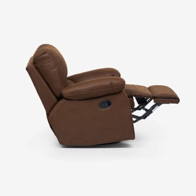 BERGERE ARCHIE MANUAL GIRATORIO TELA MARRON - 8