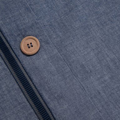 FUNDA PLUMON ROSEN ALGODON PURE NEW LANIN KING DENIM - 4