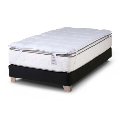 TOPPER MICROFIBRA 1,5 PLAZAS 105 X 200 CM - ROSEN - 1
