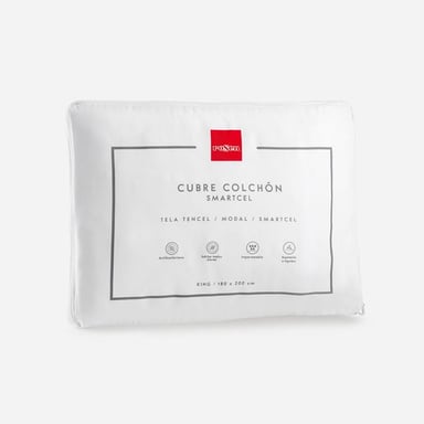 CUBRE COLCHON SMARTCEL IMPERMEABLE 2 PLAZAS 150X200 CM - 7