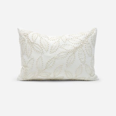 FUNDA COJIN BLIDA CRUDO 60X40 CM - 1