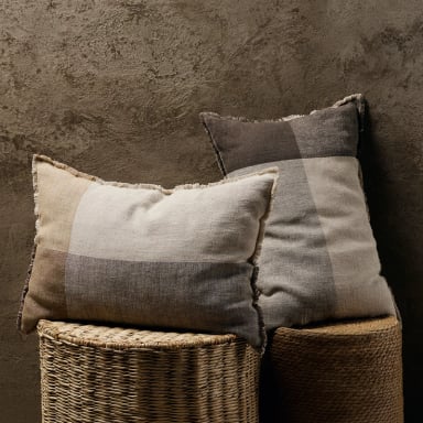 FUNDA DE COJIN BRISA CAMEL 60X40 CM - 4