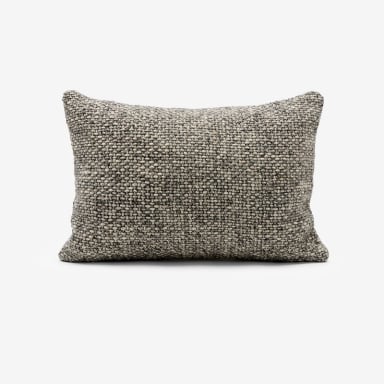 FUNDA COJIN BARDANA CHARCOAL 35X50 CM - 1