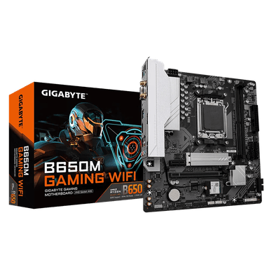 PLACA MADRE GIGABYTE B650M GAMING WIFI, AM5, DDR5 - 1