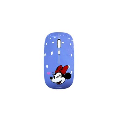 KIT INALÁMBRICO MOTOMO TECLADO Y MOUSE DISNEY MINNIE GOOD VIBES BLUETOOTH MORADO - 3